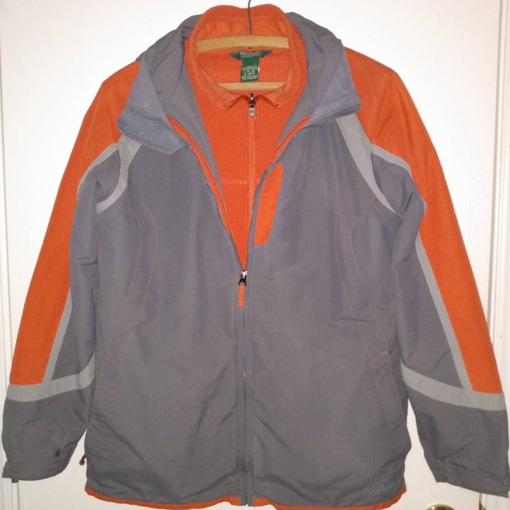 LL Bean Boy's Winter 3 in 1 Jacket System